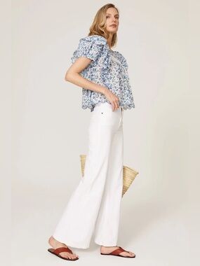 LoveShackFancy Nelson Floral Top